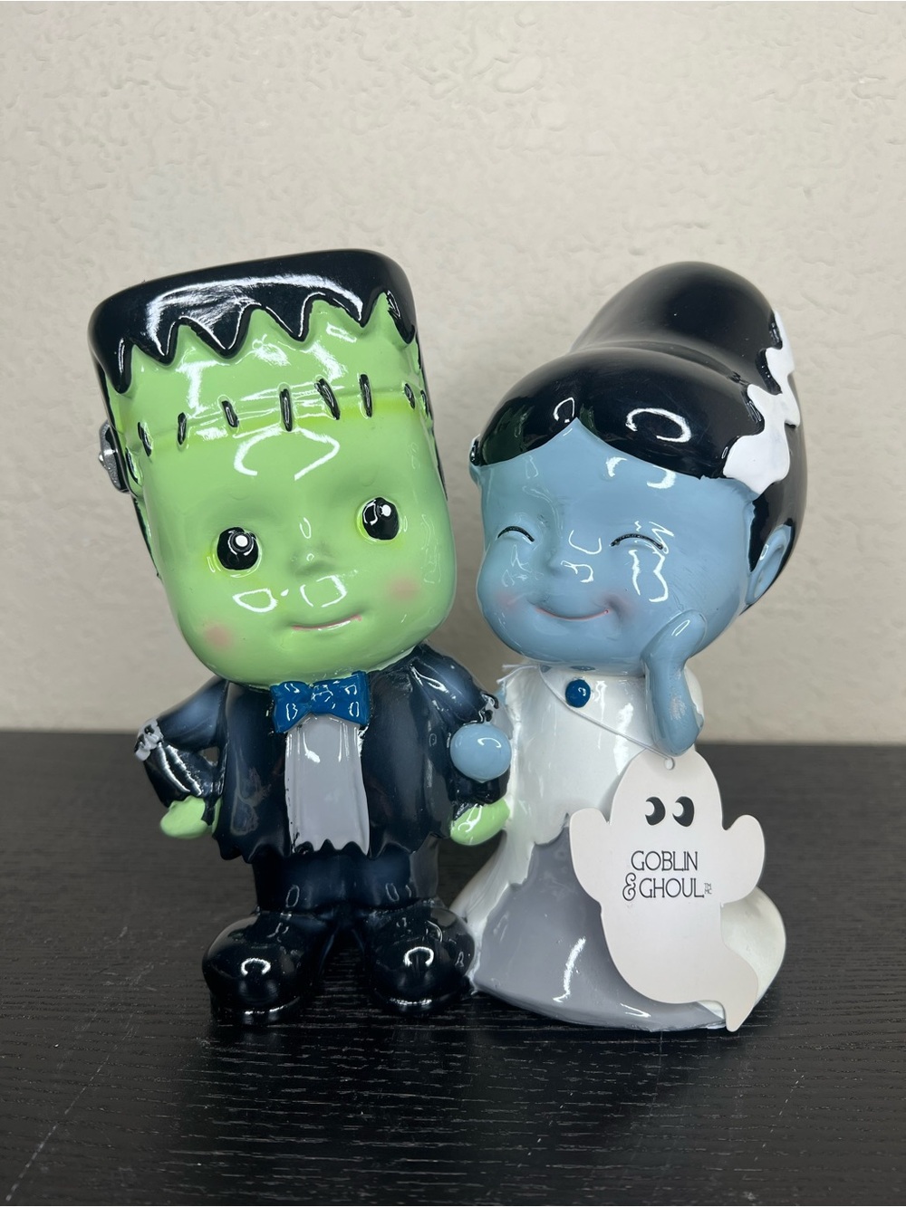 NEW Goblin & Ghoul Frankenstein & Bride Halloween Decor